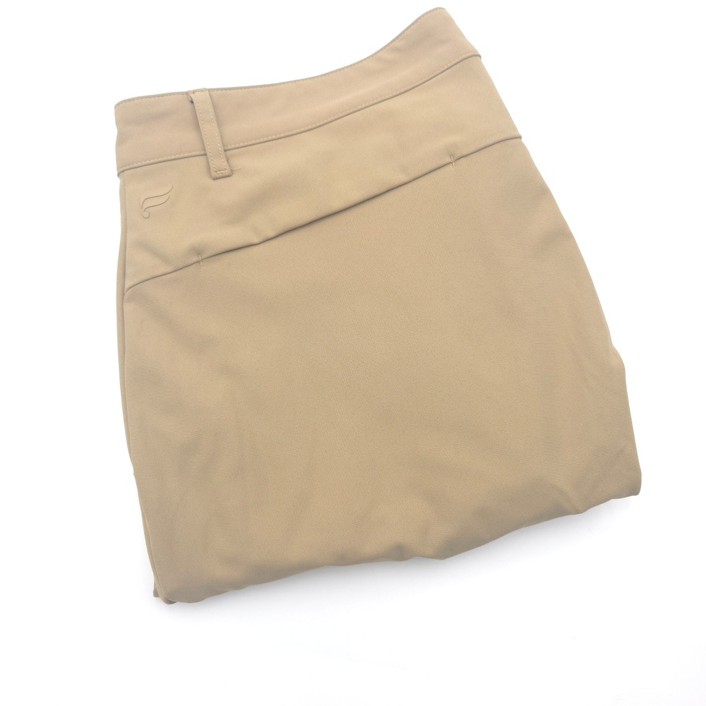 Fabletics Only-Pant Mens Khaki Tan Performance Tapered Chino Pants 32x30